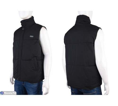 Жилет чоловічий на весну/осінь (5 шт. р.сетка L-4XL) чорний  "Kalabok"