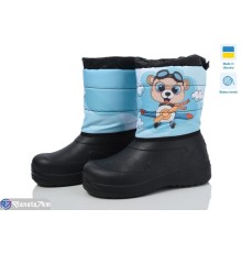 Дутики дитячі на зиму (6 пар р.28-34) чорний  "TIMUS-OPT"