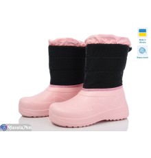 Дутики дитячі на зиму (6 пар р.28-34) рожевий  "TIMUS-OPT"