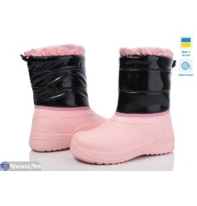 Дутики дитячі на зиму (6 пар р.28-34) рожевий  "TIMUS-OPT"