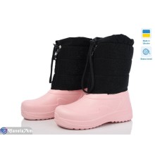 Дутики дитячі на зиму (6 пар р.28-34) рожевий  "TIMUS-OPT"