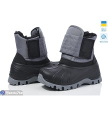 Дутики дитячі на зиму (8 пар р.26-33) сірий  "TIMUS-OPT"