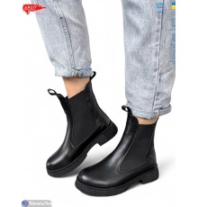 Черевики жіночі на зиму (8 пар р.36-41) чорний  "ARTO"