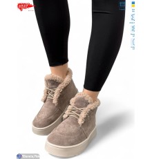 Черевики жіночі на зиму (8 пар р.37-41) коричневий  "ARTO"