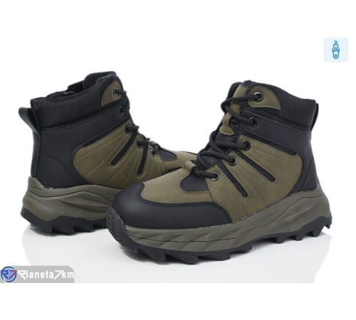 Черевики дитячі на зиму (8 пар р.32-37) зелений  "Normashoes"