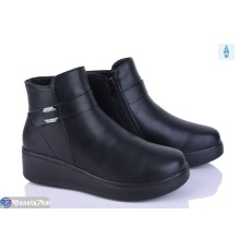 Черевики жіночі на зиму (8 пар р.38-42) чорний  "Dolli"