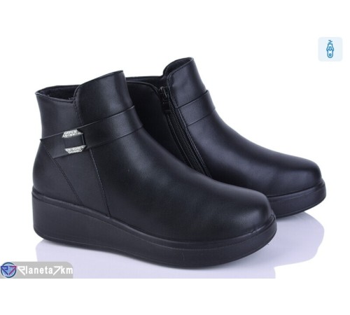 Черевики жіночі на зиму (8 пар р.38-42) чорний  "Dolli"