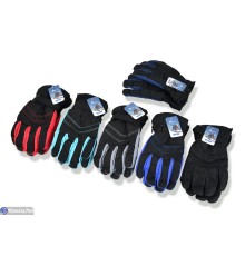 Рукавички дитячі на зиму (168 шт. р.сетка 8-10) мікс  "KaPira"