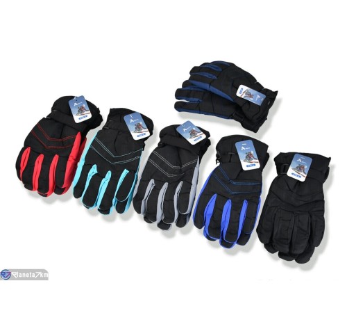 Рукавички дитячі на зиму (168 шт. р.сетка 8-10) мікс  "KaPira"