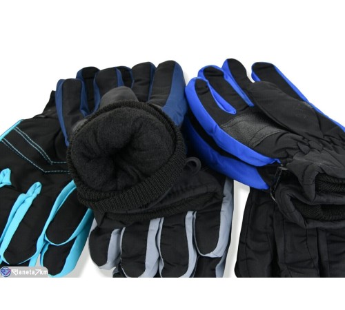 Рукавички дитячі на зиму (168 шт. р.сетка 8-10) мікс  "KaPira"