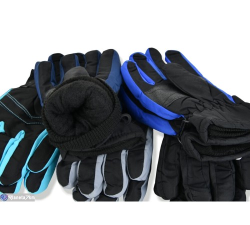 Рукавички дитячі на зиму (168 шт. р.сетка 10-12) мікс  "KaPira"