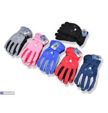 Рукавички дитячі на зиму (168 шт. р.сетка 8-10) мікс  "KaPira"
