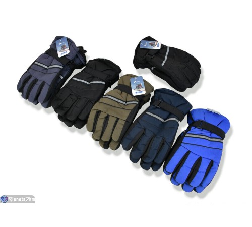 Рукавички дитячі на зиму (168 шт. р.сетка 9-12) мікс  "KaPira"