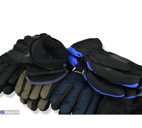 Рукавички дитячі на зиму (168 шт. р.сетка 9-12) мікс  "KaPira"