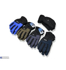 Рукавички дитячі на зиму (168 шт. р.сетка 7-9) мікс  "KaPira"