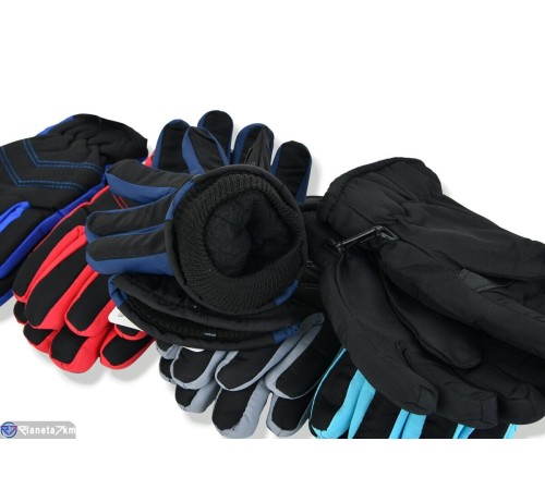 Рукавички дитячі на зиму (240 шт. р.сетка 4-6) мікс  "KaPira"