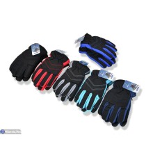 Рукавички дитячі на зиму (240 шт. р.сетка 6-8) мікс  "KaPira"