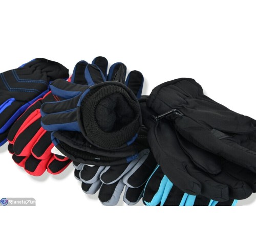 Рукавички дитячі на зиму (240 шт. р.сетка 6-8) мікс  "KaPira"