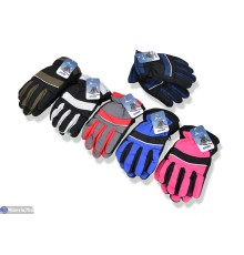 Рукавички дитячі на зиму (240 шт. р.сетка 4-6) мікс  "KaPira"