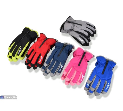 Рукавички дитячі на зиму (168 шт. р.сетка 6-8) мікс  "KaPira"