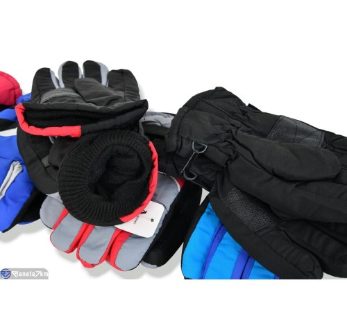 Рукавички дитячі на зиму (168 шт. р.сетка 8-10) мікс  "KaPira"