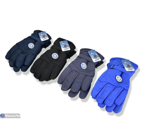 Рукавички дитячі на зиму (168 шт. р.сетка 8-10) мікс  "KaPira"