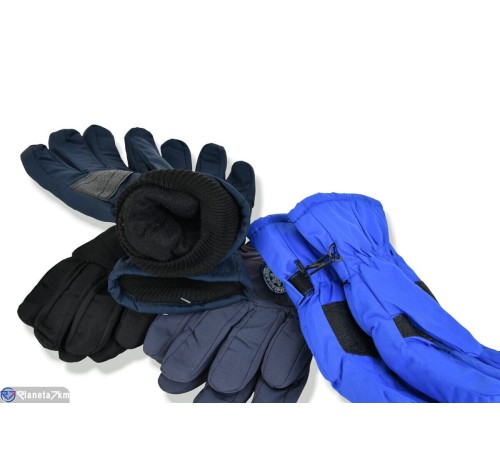 Рукавички дитячі на зиму (168 шт. р.сетка 8-10) мікс  "KaPira"