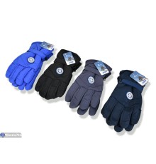 Рукавички дитячі на зиму (168 шт. р.сетка 10-12) мікс  "KaPira"