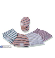 Шапка жіноча на зиму (5 шт. р.сетка 50-54) мікс  "DOMINGO"