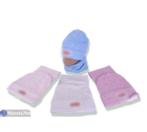 Шапка жіноча на зиму (5 шт. р.сетка 48-52) мікс  "DOMINGO"