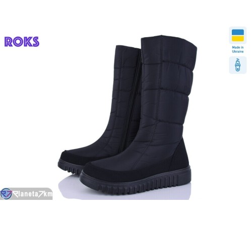 Дутики жіночі на зиму (6 пар р.38-42) чорний  "Roks"