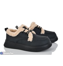 Туфлі жіночі на зиму (8 пар р.36-41) чорний  "LOREDANA"