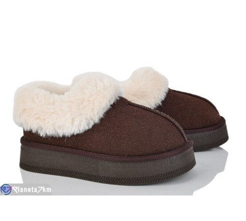 Уггі жіночі на зиму (8 пар р.36-40) коричневий  "LOREDANA"