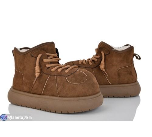 Уггі жіночі на зиму (8 пар р.36-40) коричневий  "LOREDANA"