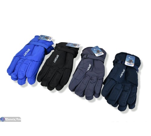 Рукавички дитячі на зиму (168 шт. р.сетка 16-18) мікс  "KaPira"