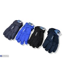 Рукавички дитячі на зиму (168 шт. р.сетка 13-15) мікс  "KaPira"