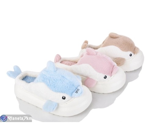 Тапки жіночі на зиму (12 пар р.36-41) мікс  "IEFTIN"