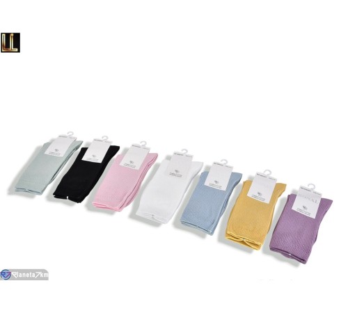 Жіночі шкарпетки на весну/осінь (10 шт. р.сетка 37-41) мікс  "Lilin"