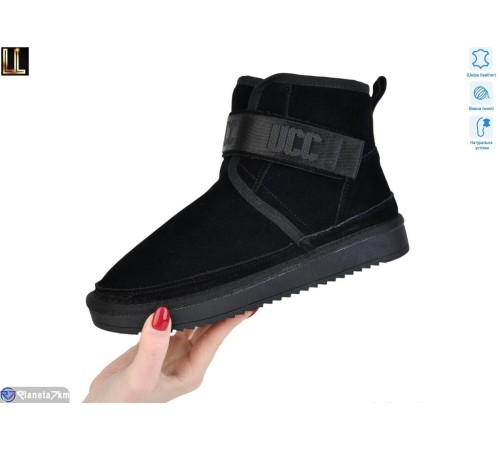 Уггі жіночі на зиму (8 пар р.36-41) чорний  "Lilin"