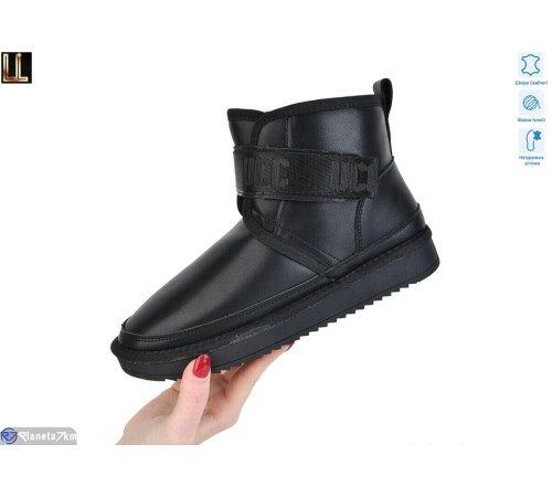 Уггі жіночі на зиму (8 пар р.36-41) чорний  "Lilin"