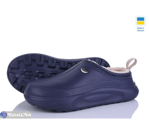 Жіночі сабо на весну/осінь (8 пар р.37-41) синій  "LEO"