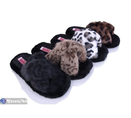 Тапки жіночі на зиму (12 пар р.36-41) мікс  "Lexi"