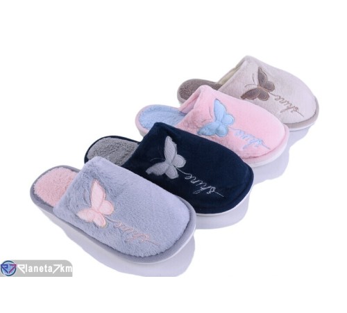 Тапки жіночі на зиму (12 пар р.36-41) мікс  "Lexi"