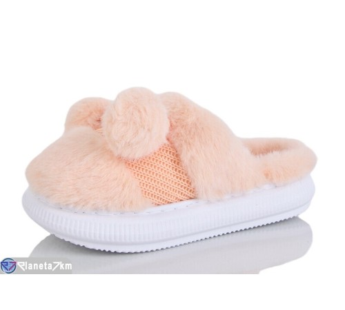 Тапки жіночі на зиму (12 пар р.36-41) оранжевий  "LULI"