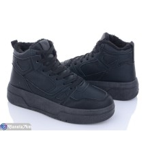 Черевики жіночі на зиму (8 пар р.37-41) чорний  "Normashoes"