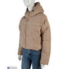 Куртка жіноча на зиму (4 шт. р.сетка 42-48) бежевий  "Kalabok"