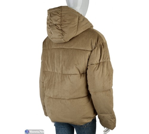Куртка жіноча на зиму (4 шт. р.сетка 42-48) коричневий  "Kalabok"