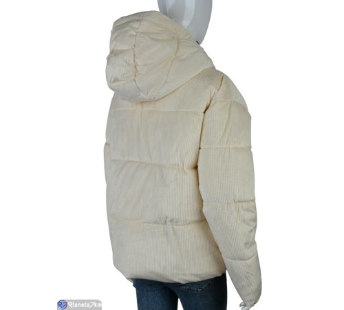 Куртка жіноча на зиму (4 шт. р.сетка 42-48) бежевий  "Kalabok"