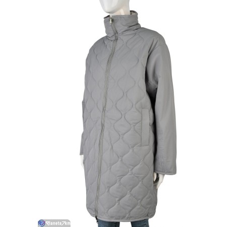 Куртка жіноча на зиму (4 шт. р.сетка M-XL) сірий  "Kalabok"