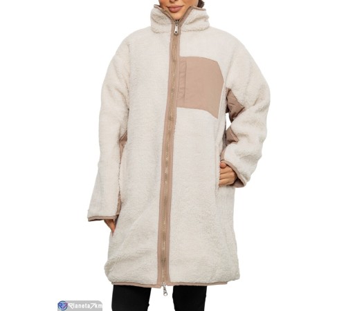 Куртка жіноча на зиму (4 шт. р.сетка M-XL) бежевий  "Kalabok"